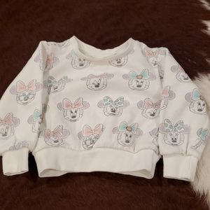 Disney Junior Minnie Sweatshirt Toddler Girls 18m